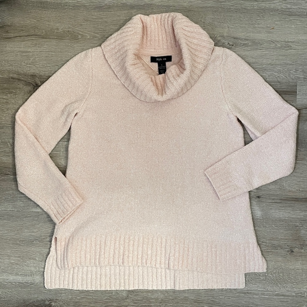 Style & Co. | light pink sweater size small